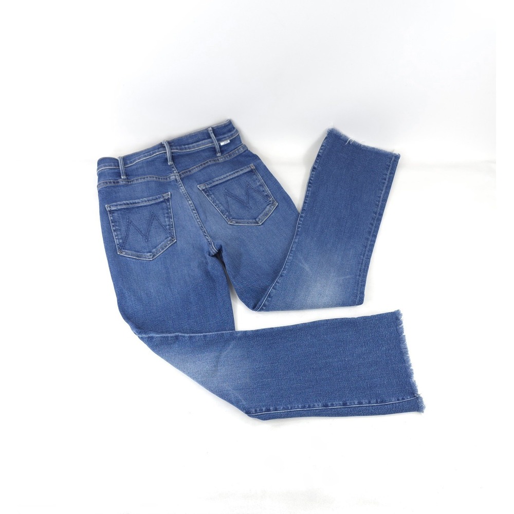 Mother The Hustler Ankle Fray Wash Grasping At Straws Size 27